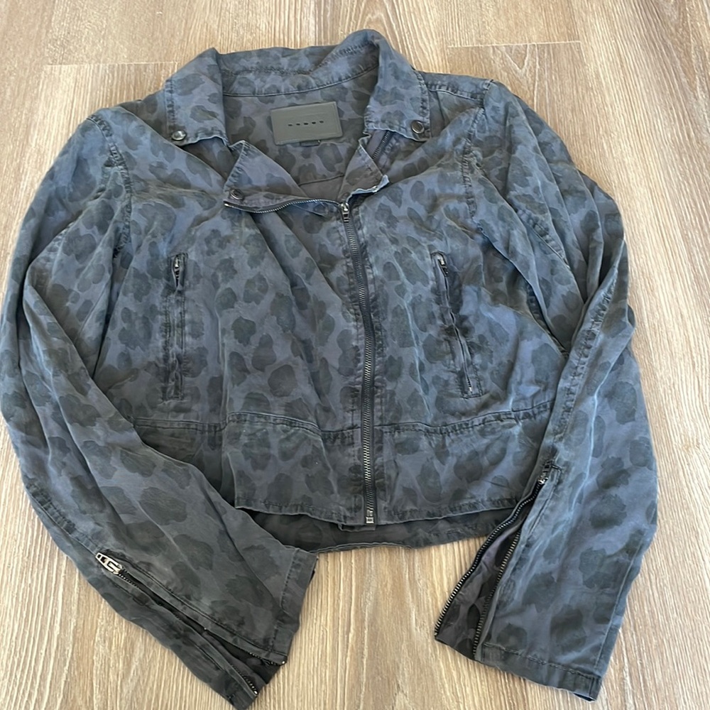 Cheetah print jacket